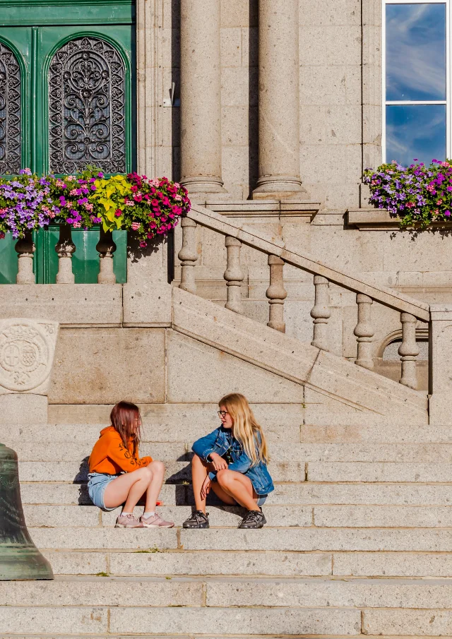 Stadhuis Villedieu Meisjes Anibas Fotografie